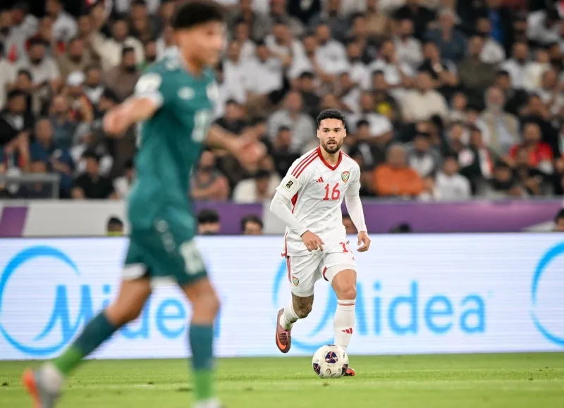 Iraq y Emiratos Árabes Unidos se enfrentaron en un partido apretado