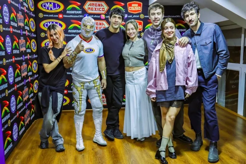 La actriz española convivió con el luchador