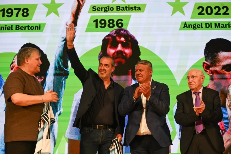 Los campeones convivieron