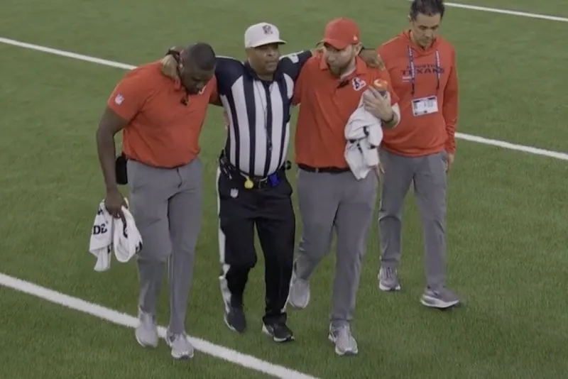 Tuvo que dejar el campo