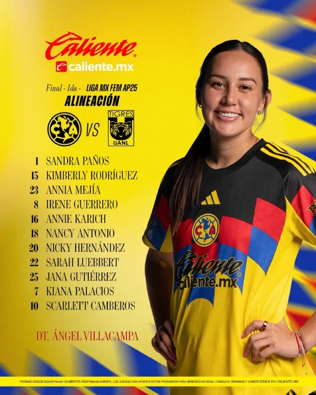 Así salió América al campo