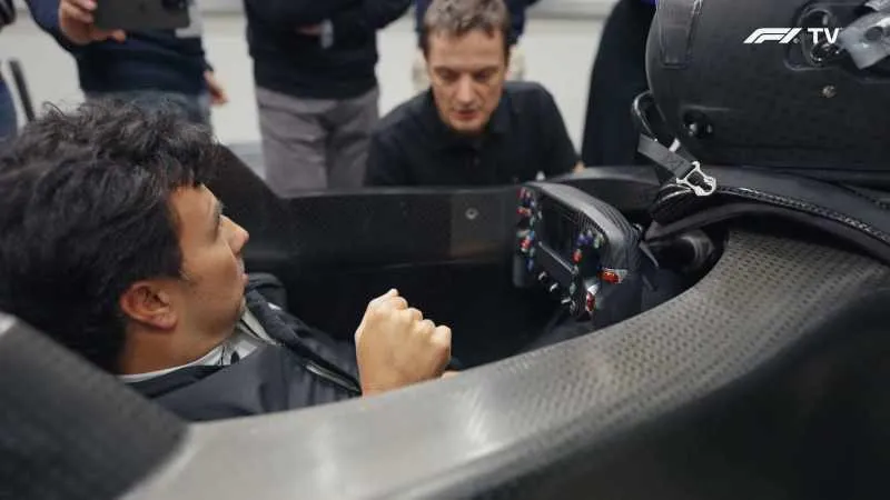 Checo Pérez, en Imola | CAPTURA DE PANTALLA