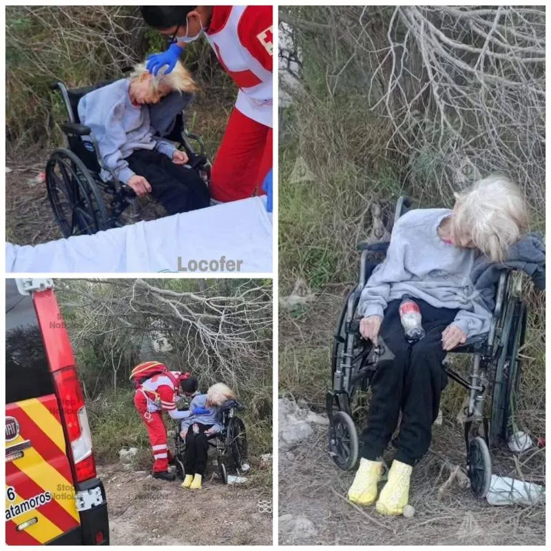 La adulta mayor localizada en el kilómetro 15 de la carretera a Playa Bagdad fue identificada como Nilda Perales Ramos. / RS