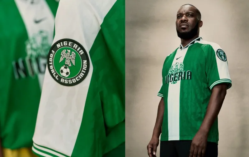 La nueva playera de Nigeria emula al uniforme utilizado hace 29 años