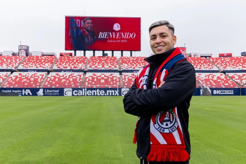 Duarte es el primer refuerzo de los potosinos