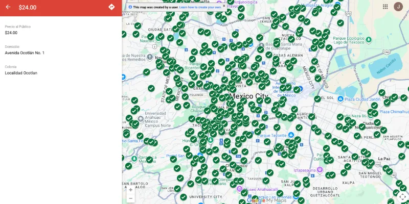 Puedes consultar el precio por ciudad y hasta por colonia / Redes Sociales
