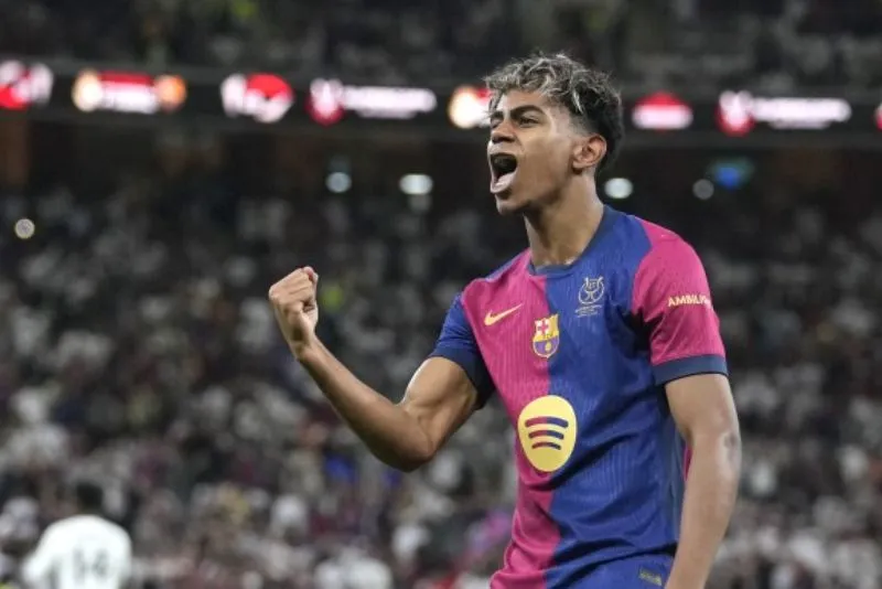 Lamine Yamal es el mejor valuado con menos de 20 años | AP