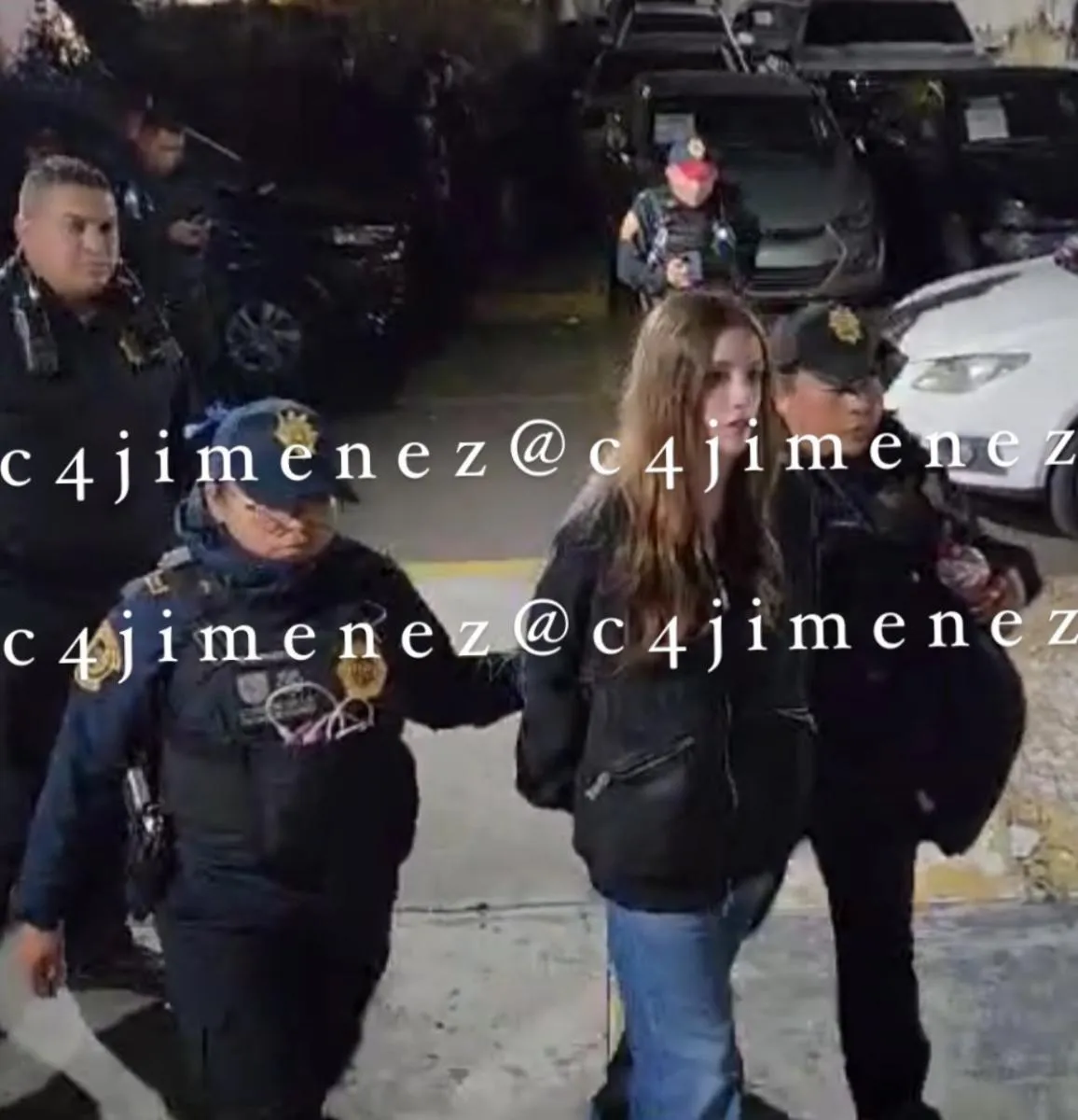 Marianne Gonzaga fue detenida hace cinco meses por la policía capitalina / Redes Sociales