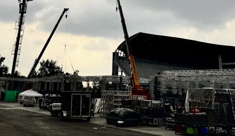 Trabajo en el AHR para el GP de México 2025