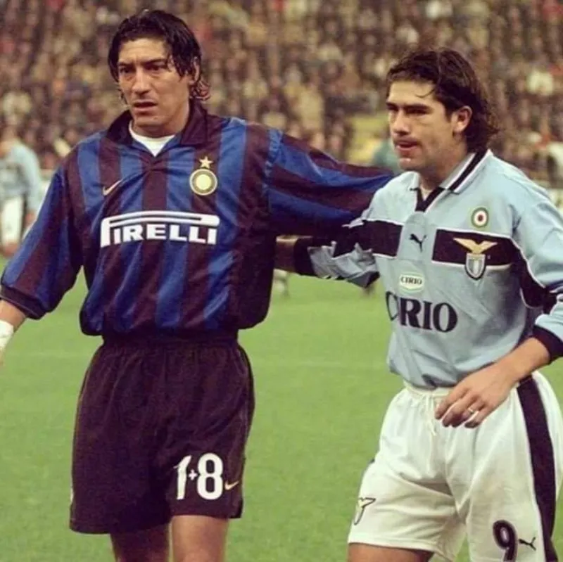 Zamorano y Marcelo Salas | @03opiodelpueblo