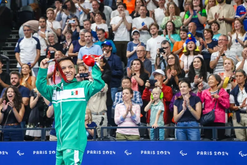 El medallista olímpico volvió a llevarse los reflectores