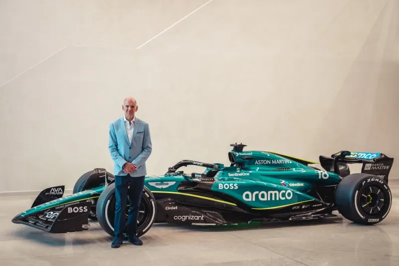 Newey se incorporó oficialmente a Aston Martin en septiembre de 2024
