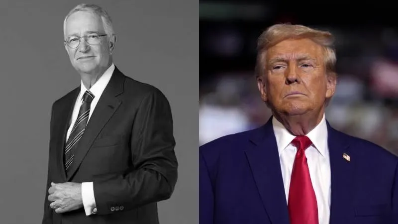 Donald Trump invita a Ricardo Salinas Pliego a cena navideña en Washington. / X: @RicardoBSalinas / AP