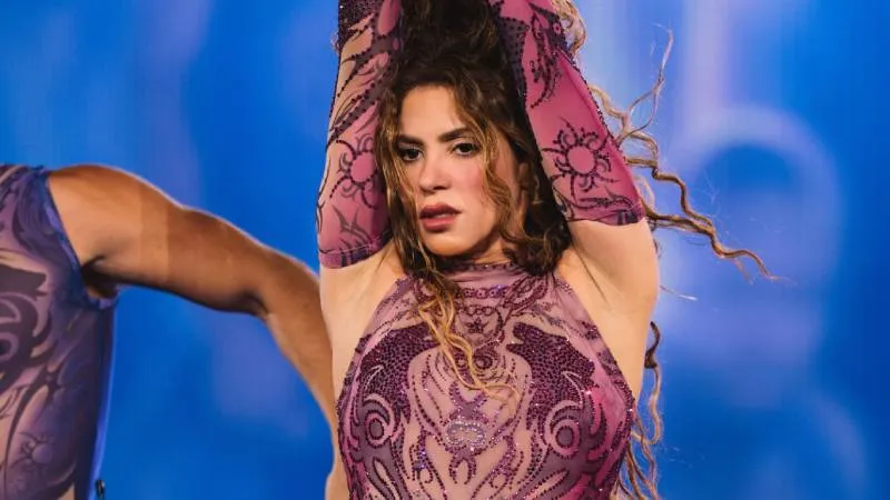 Shakira durante su concierto en Montevideo. / FB: Shakira