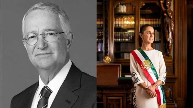 Ricardo Salinas / Claudia Sheinbaum