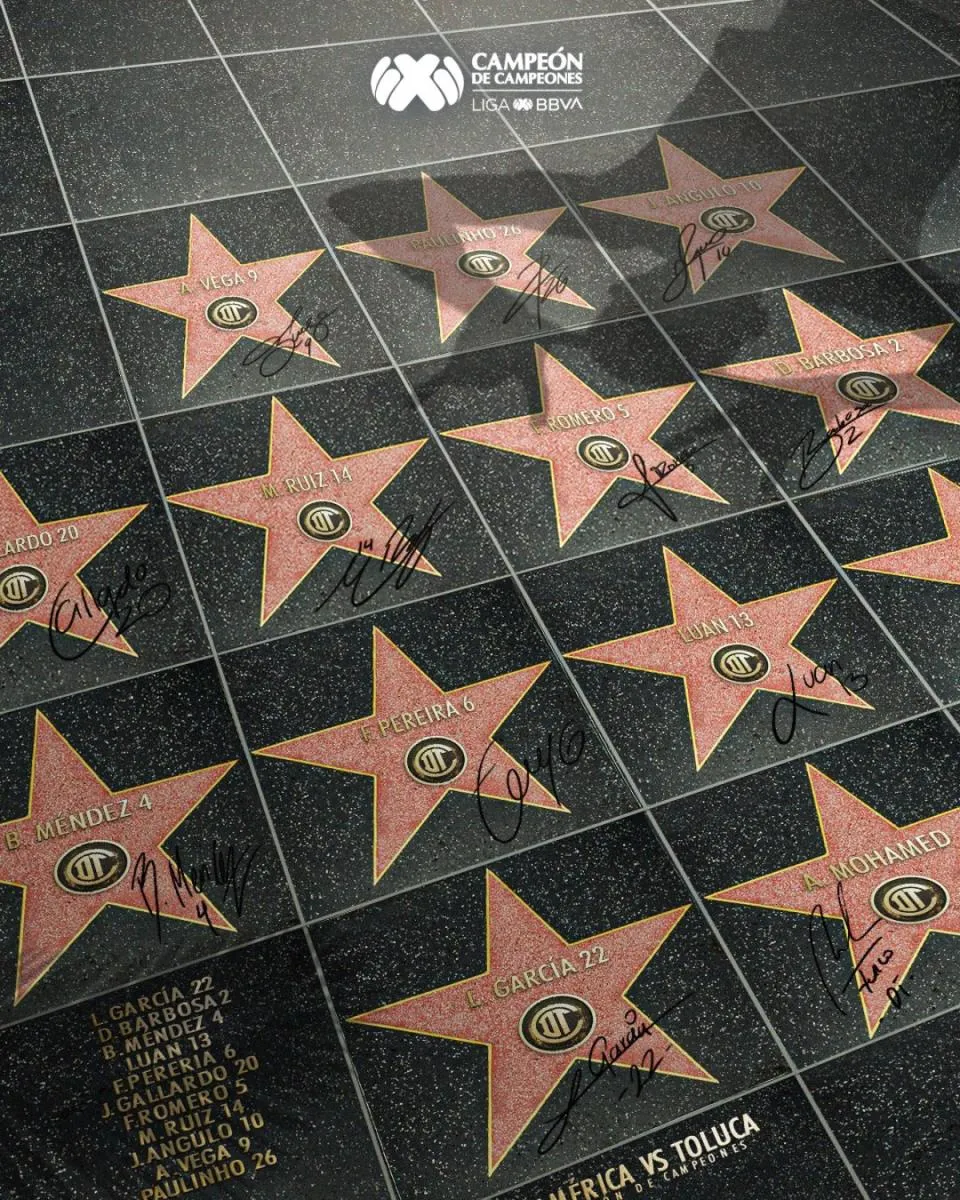 Alineación de Toluca | @TolucaFC