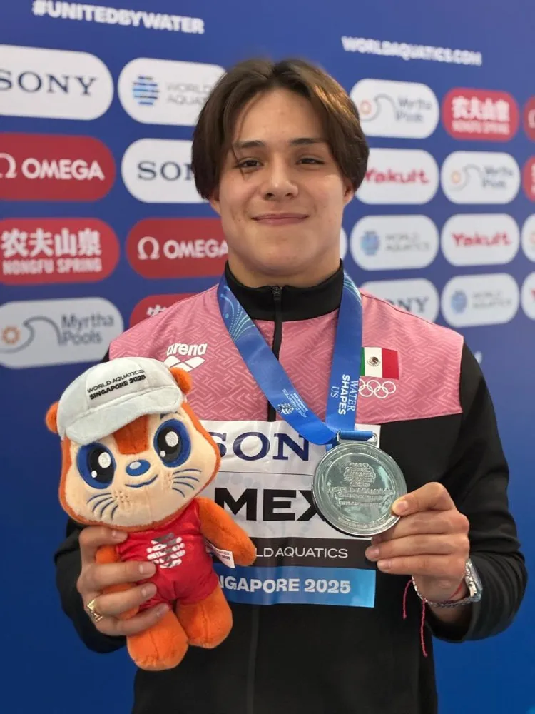 Osmar ha ganado tres medallas en cuatro pruebas