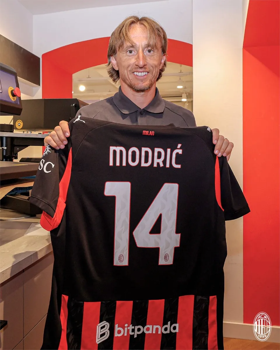 Modric es el refuerzo de lujo de los Rossoneri