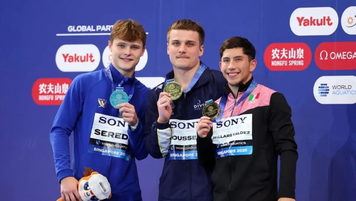 Medallista en Singapur | @COM_Mexico