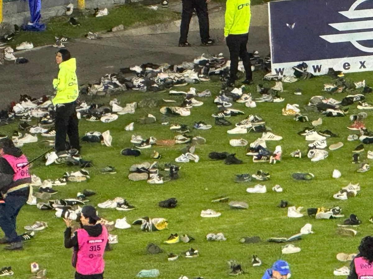 Así fue la protesta de la afición de Millonarios