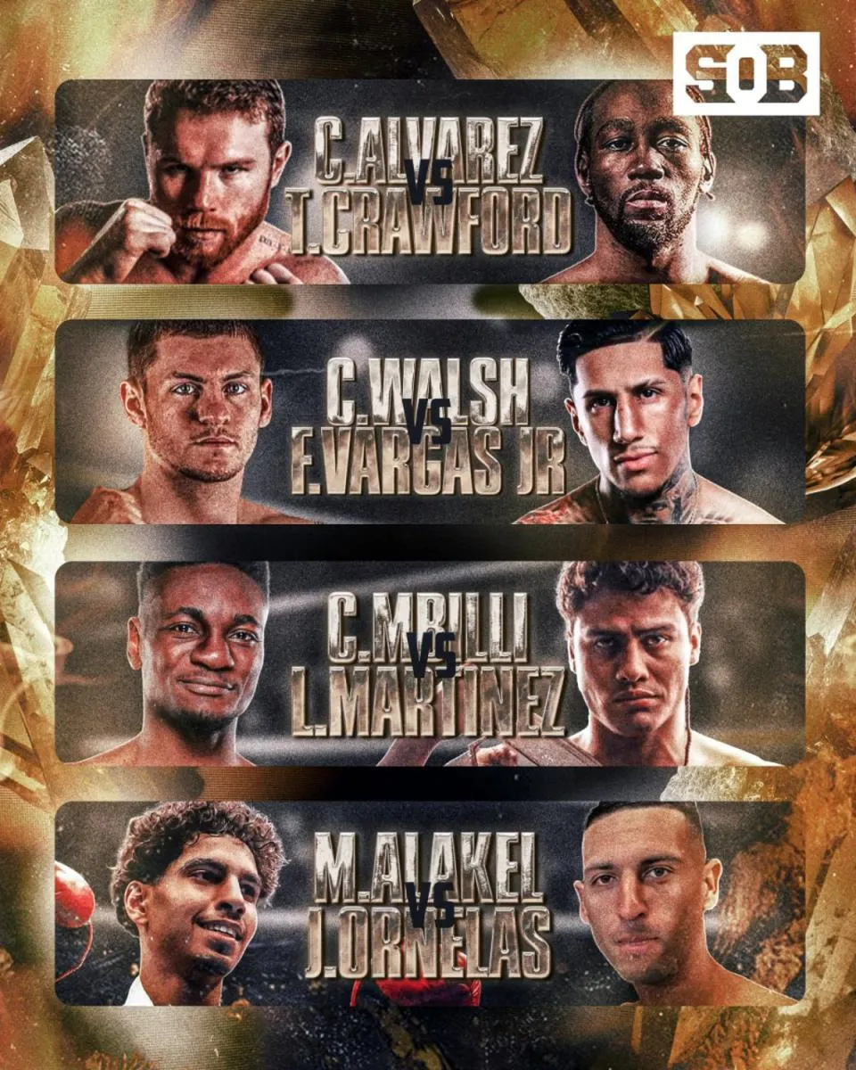 Parte de la cartelera | @Sourceofboxing