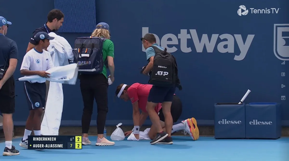 Su desplome | @UniversTennis