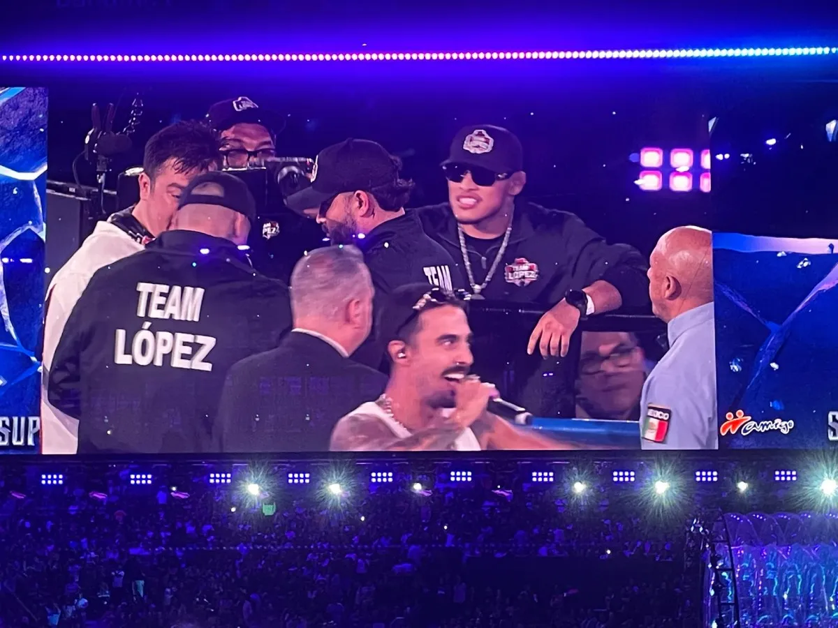 Lazy Boy en la pelea | @IvanNavarro1006