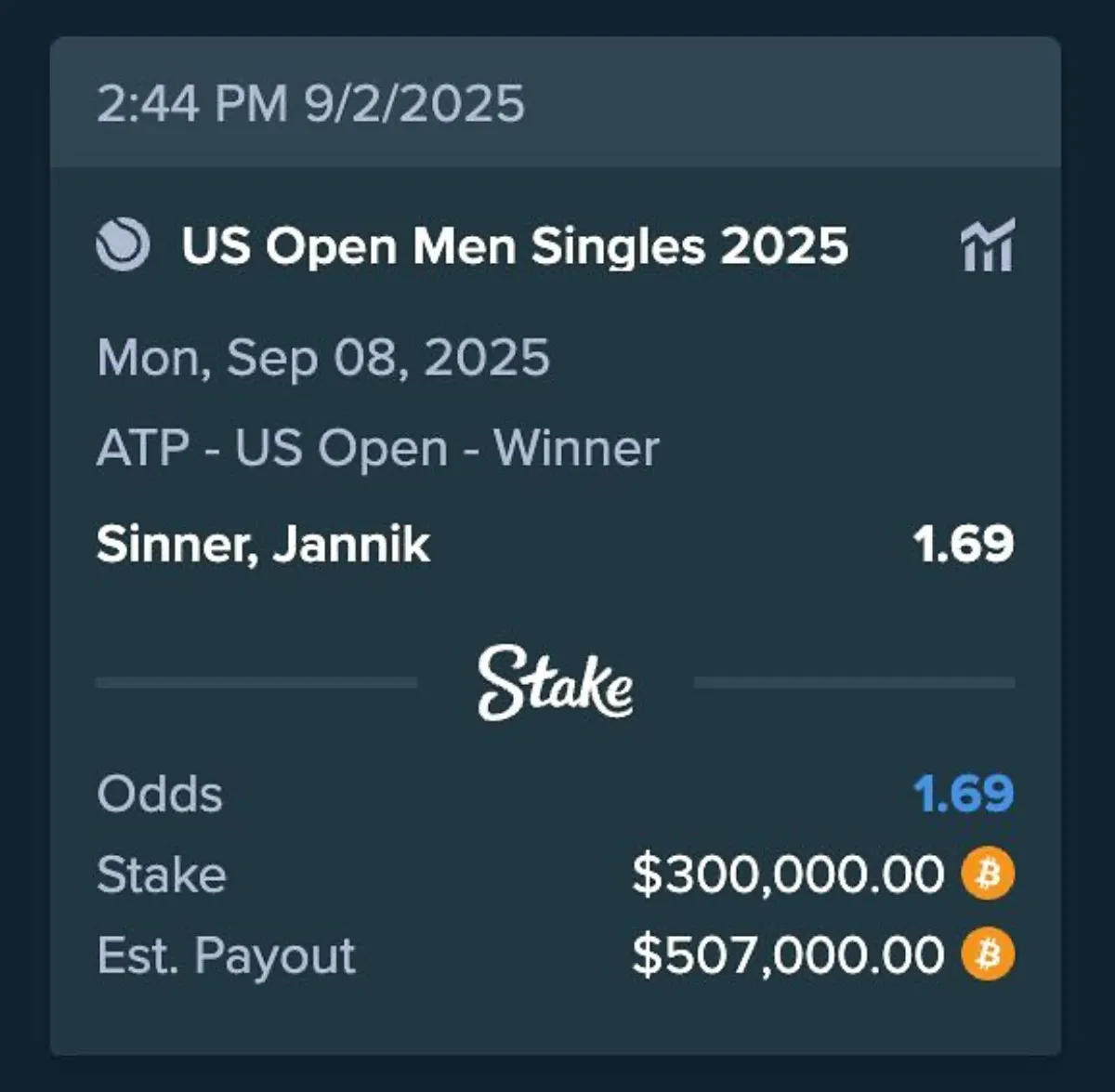 La apuesta de Drake | Captura de pantalla