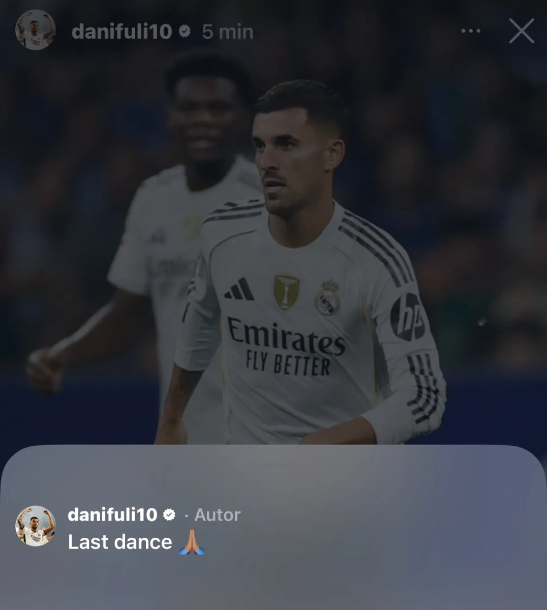 Así fue el mensaje de Ceballos por medio de redes sociales