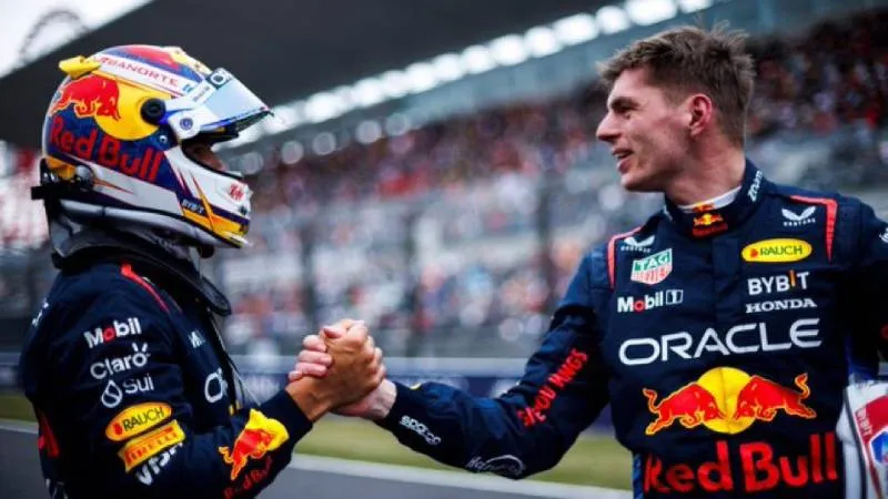 Checo y Max | @RBChequista