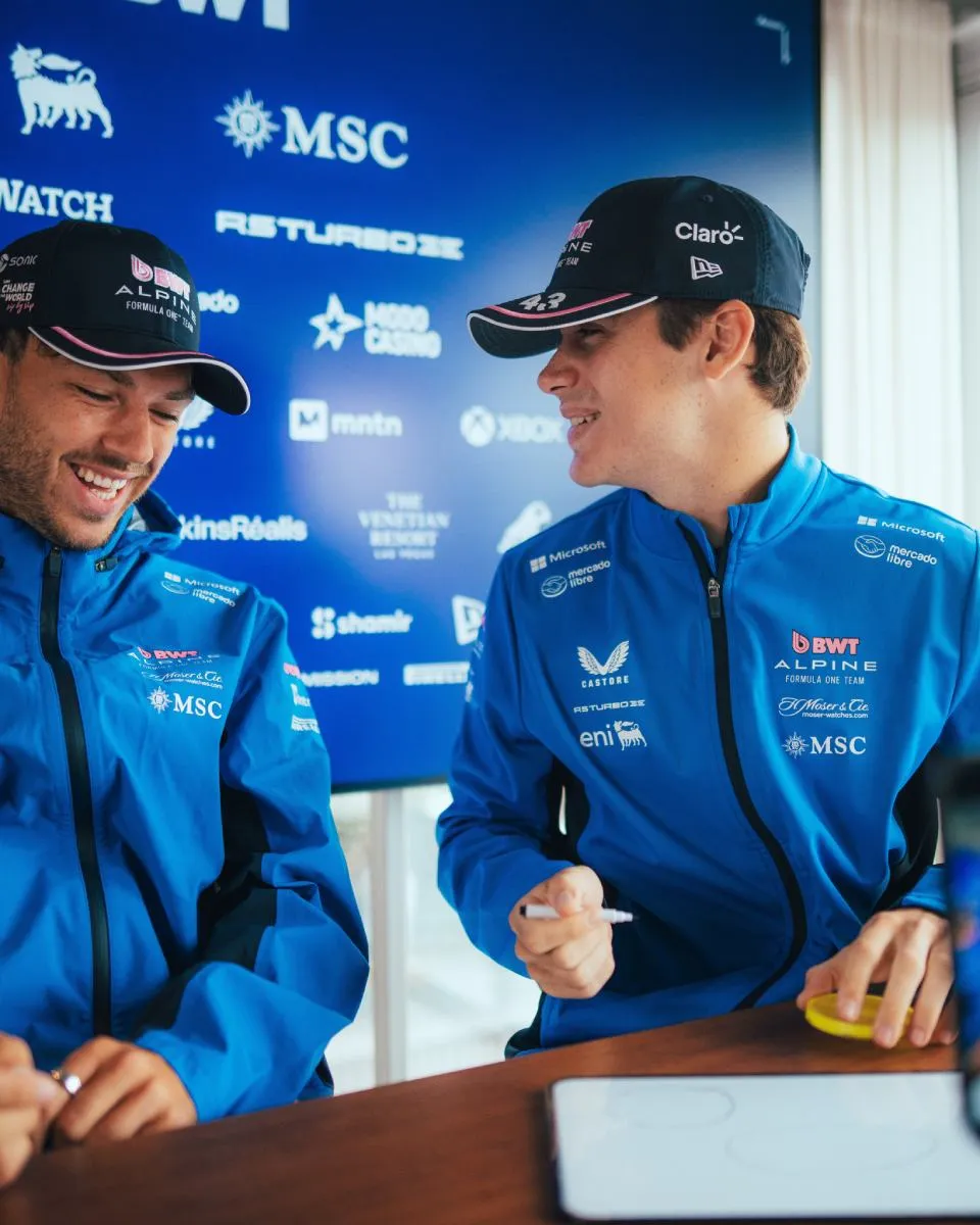 Franco no ha podido competir como Gasly