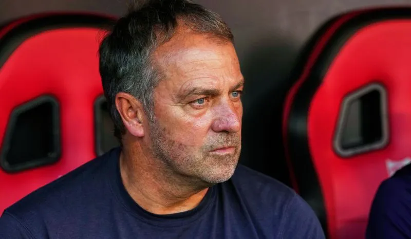 Flick en el banquillo