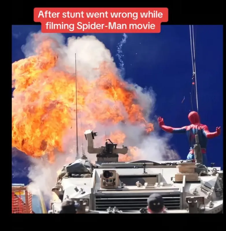 Al parecer, una cuerda del arnés se rompió / Redes Sociales