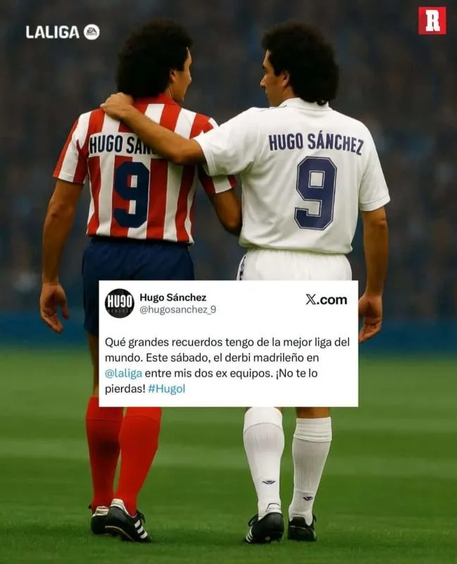 Hugo Sánchez recordó su paso por Madrid | LaLiga