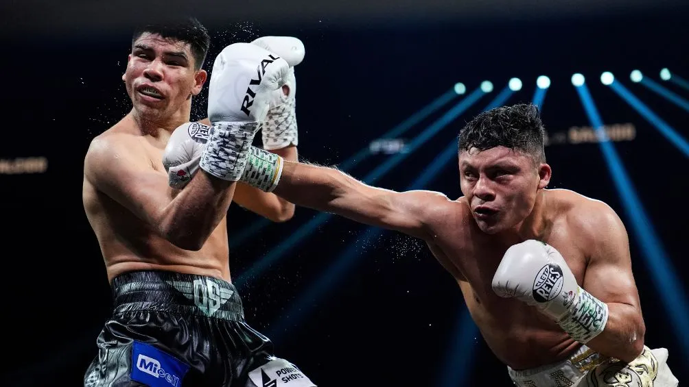 Imágenes de la pelea entre Cruz y Salcido | AP