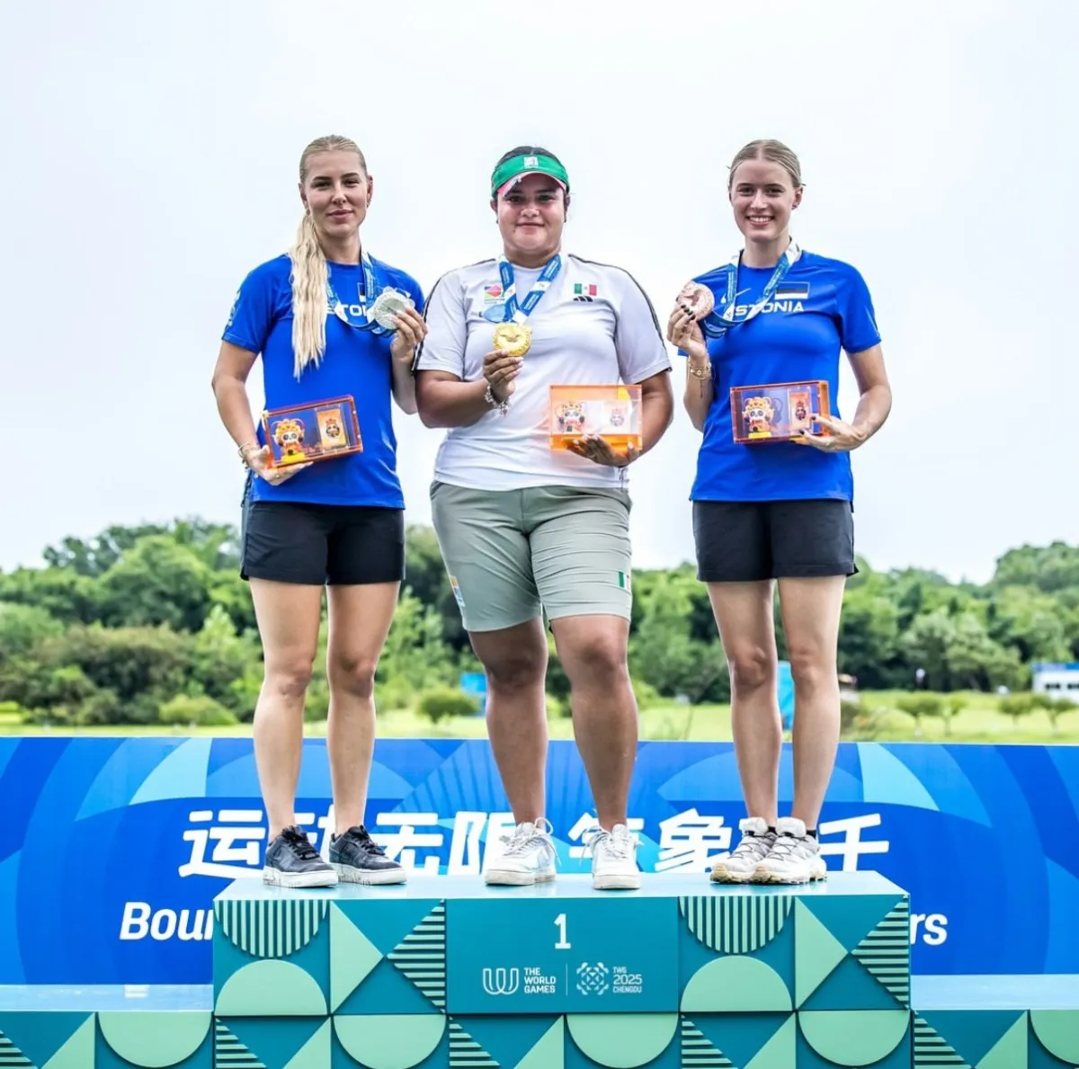 El podio | @worldarchery