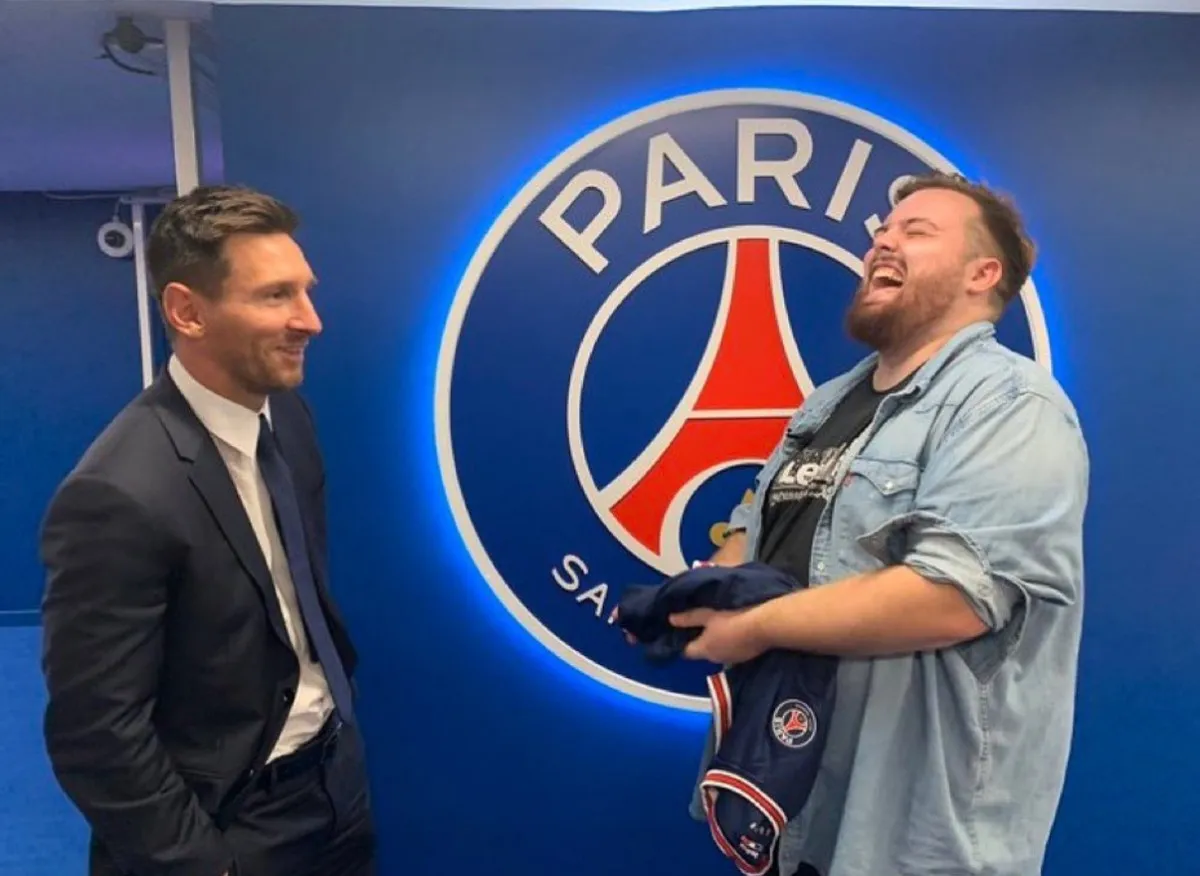 Ibai y Messi | @ibaillanos