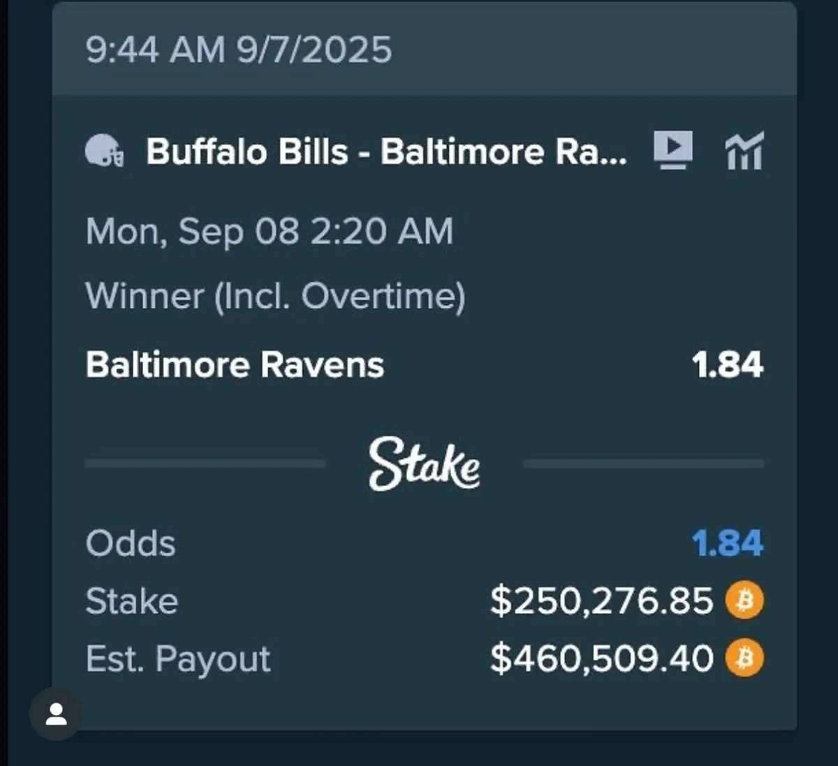 La apuesta de Drake | Captura de pantalla