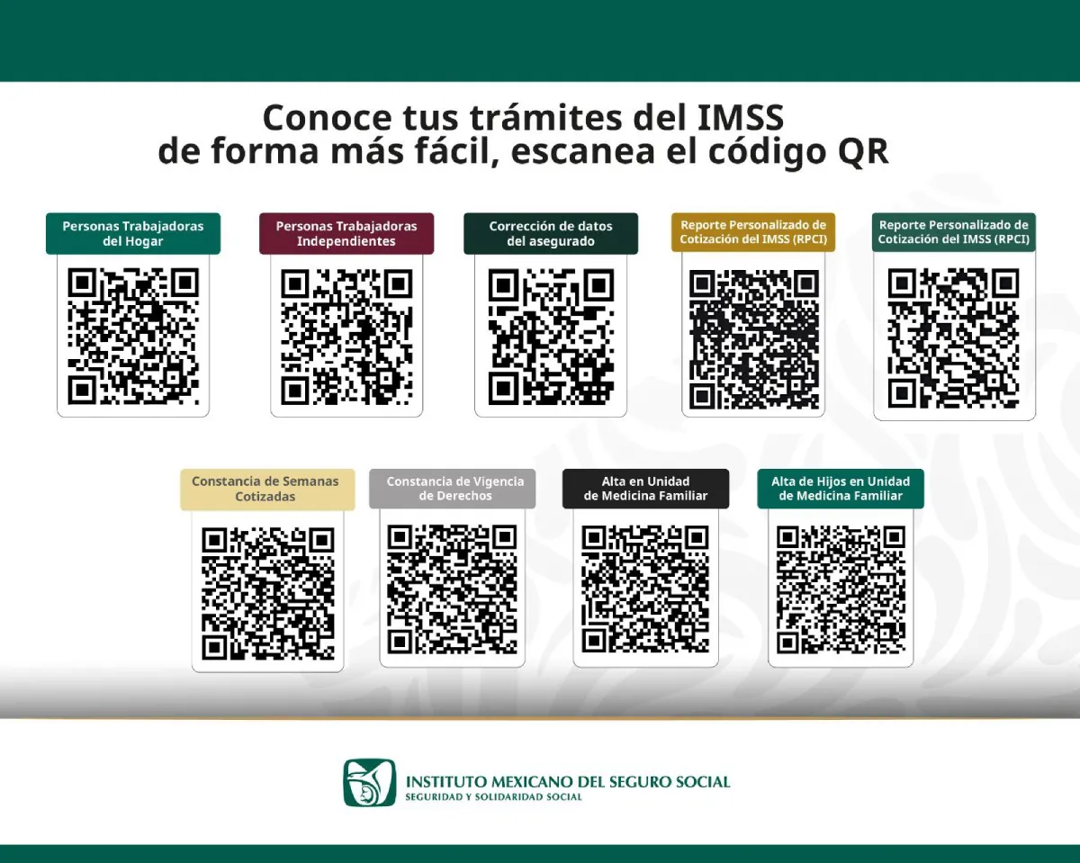 Estos son los códigos que puedes escanear para checar tu información / Especial