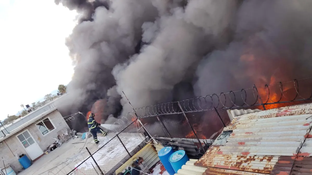 Las llamas se podían ver desde kilómetros a la redonda / Redes Sociales