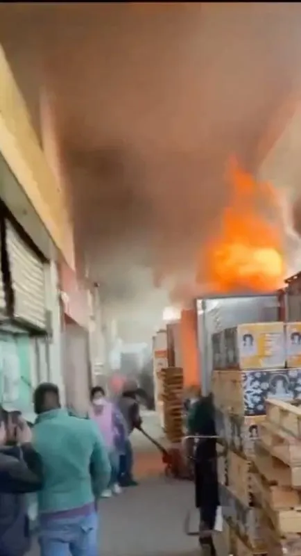 Ninguna persona salió lastimada o con quemaduras / Redes Sociales