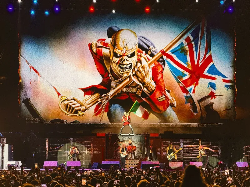 Iron Maiden estará el 2 de octubre en el Estadio GNP Seguros en 2026 / FB: @ironmaiden