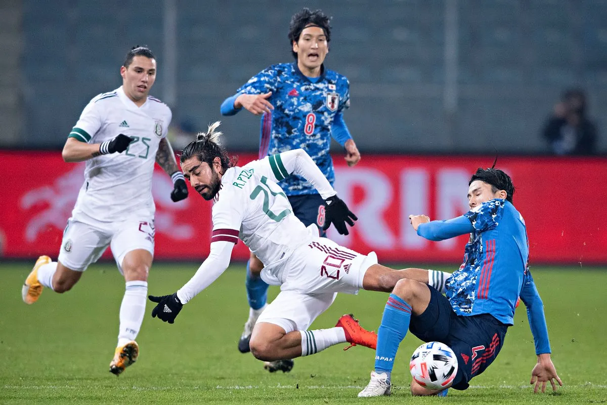 Desde hace cinco años México no se enfrenta a Japón