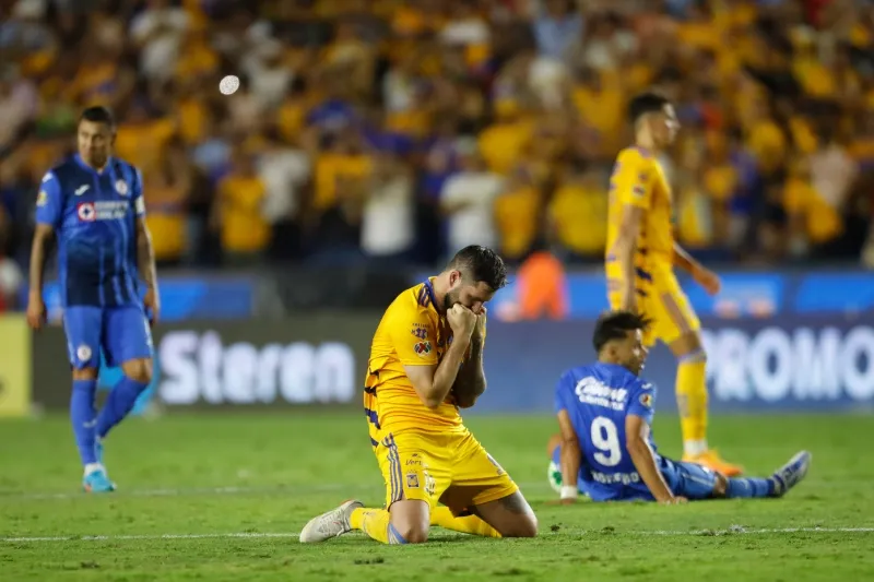 Tigres avanzó la última vez que enfrentó a Cruz Azul en Liguilla