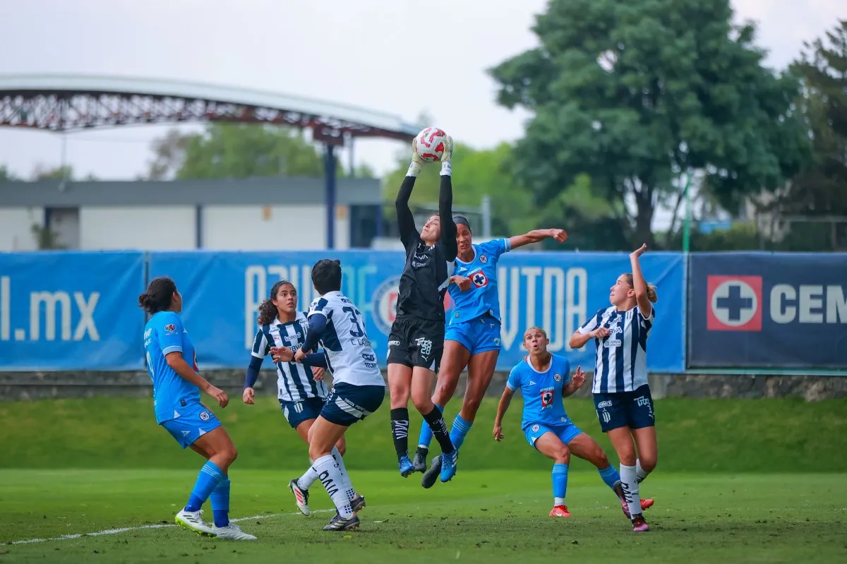 El torneo pasado Cruz Azul y Rayadas protagonizaron un gran partido