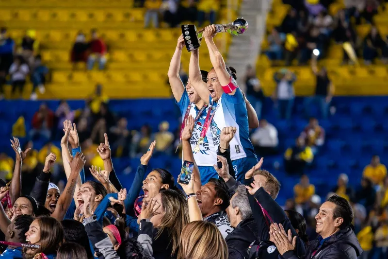 Pachuca es la actual monarca de la Liga MX Femenil