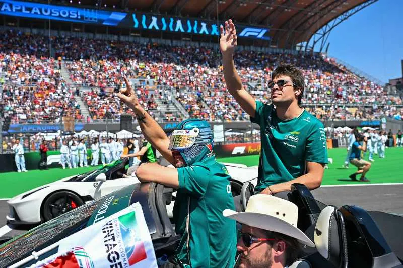Fernando Alonso y Lance Stroll, en el AHR | IMAGO7