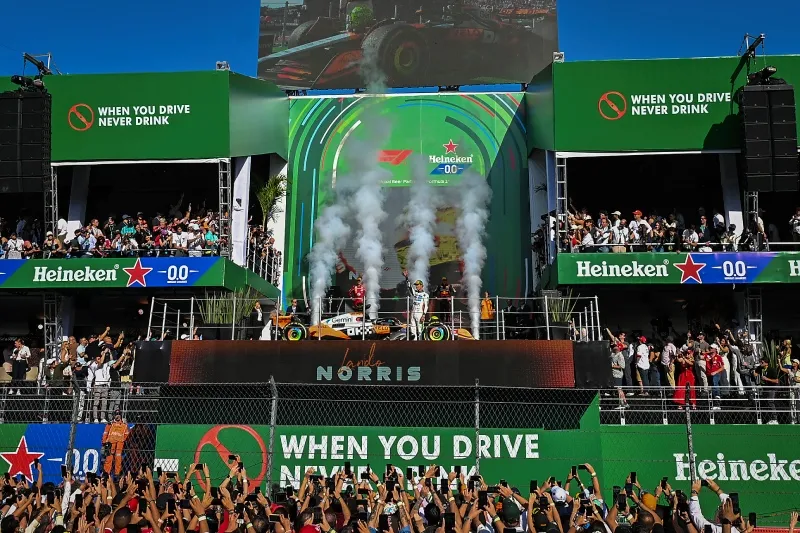 Lando Norris ganó el Gran Premio de México 2025