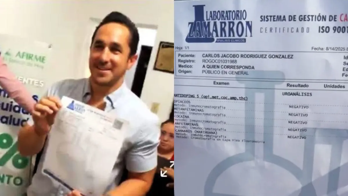 El alcalde salió negativo a todo y ahora buscará que los políticos se hagan la prueba / Redes Sociales