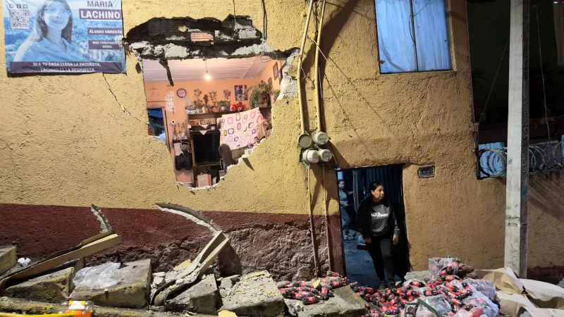 La mayor afectación se la llevó una vivienda / Redes Sociales